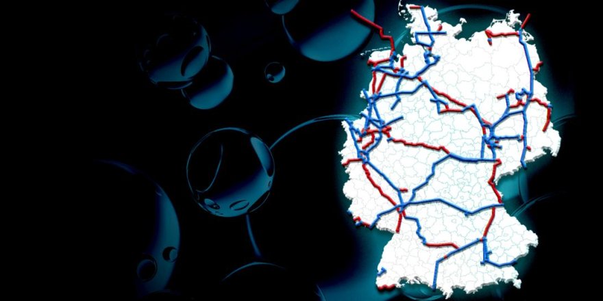 Almanya 10.000 Kilometrelik Hidrojen Çekirdek Ağı İnşasına Başladı