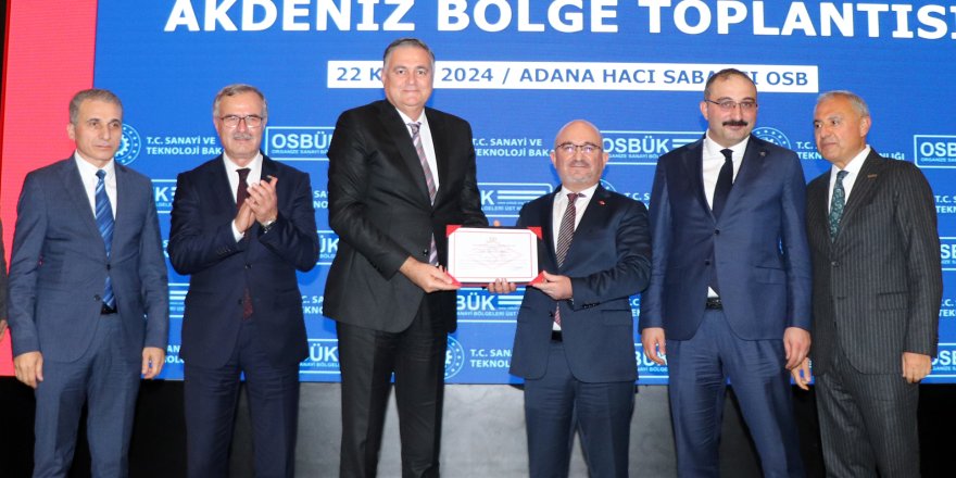 TSE’DEN ANTALYA OSB’YE YEŞİL OSB BELGESİ