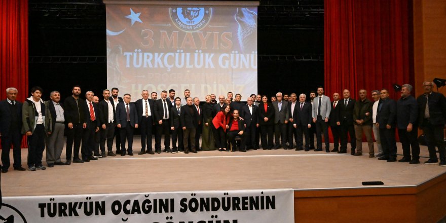 Kırşehir, 3 Mayıs Türkçülük Gününü Şahballı ile kutladı