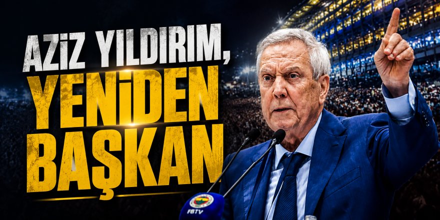 Aziz Yıldırım, Fenerbahçe başkanlık seçiminde Hakan Safi'yi geride bıraktı