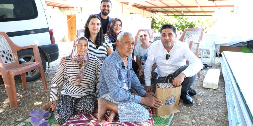 Başkan Vekili Alptekin’den gazi ve yakınlarına ziyaret