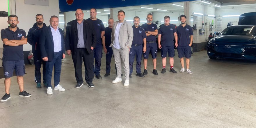 Leverkusen Belediye Başkanı Stefan Hebbel’den iş insanı Ali İnceören’e ziyaret