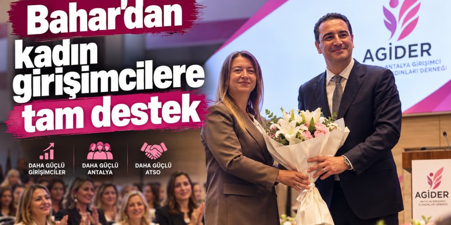 Berkay Bahar, AGİDER buluşmasında ATSO projelerini anlattı