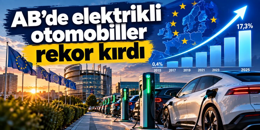 AB’de elektrikli otomobiller rekor kırdı