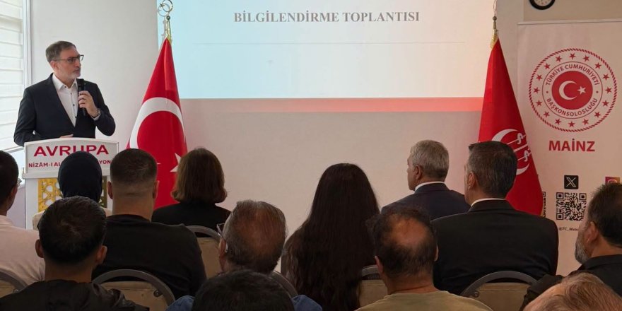 Mainz Başkonsolosluğu Ludwigshafen’da vatandaşlarla buluştu