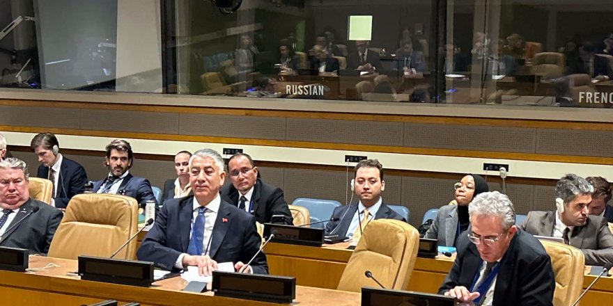 Türkiye’den BM’de terör mağdurları için 2028 konferansı mesajı