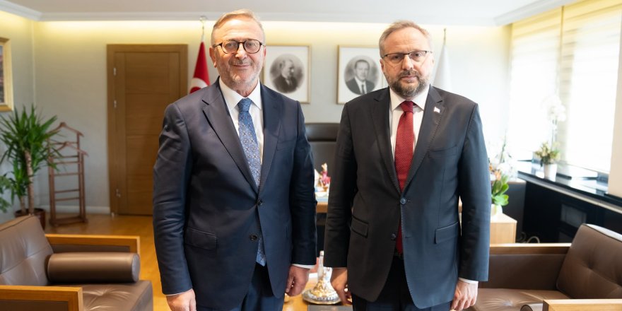 Selim Argun’dan Bakan Yardımcısı Coşkun Yılmaz’a tebrik ziyareti