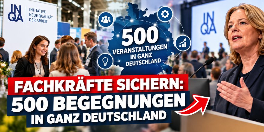 500 Veranstaltungen für die Fachkräftesicherung