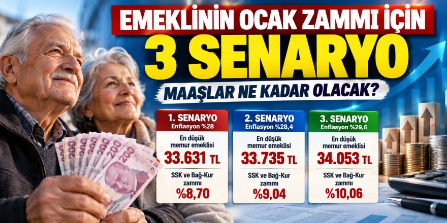 En düşük emekli maaşı 34 bin lira mı oluyor?