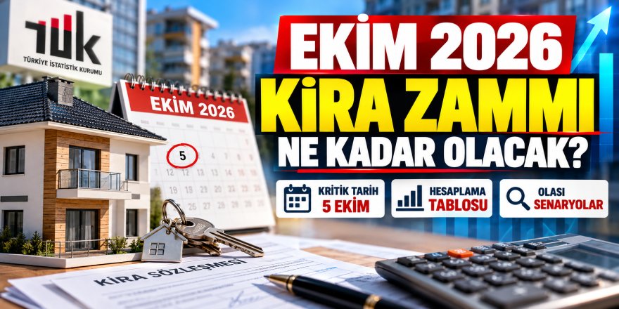 Ekim 2026 kira artış oranı ne kadar olacak? Kira zammı için kritik tarih