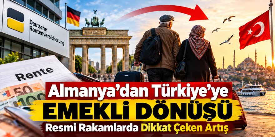 Almanya’dan Türkiye’ye emekli dönüşü: Resmi rakamlarda dikkat çeken artış
