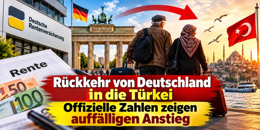 Rentner zieht es von Deutschland in die Türkei: Offizielle Zahlen zeigen auffälligen Anstieg