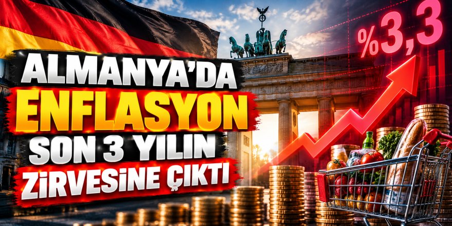 Almanya’da enflasyon alarmı: Eylülde yüzde 3,3’e çıktı
