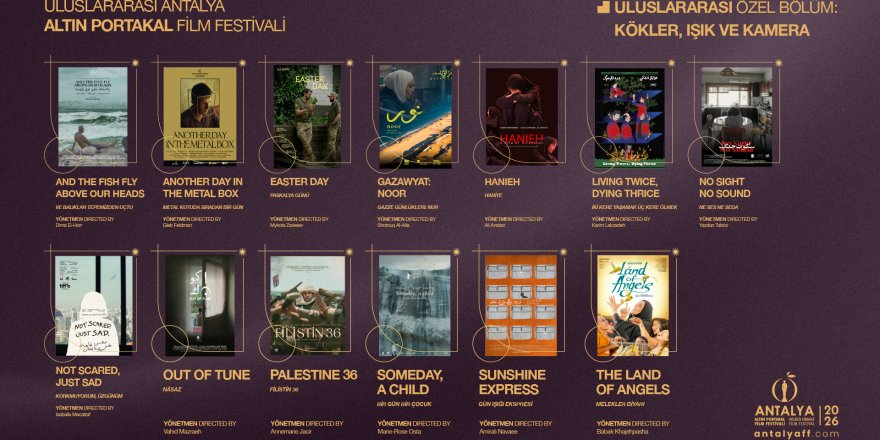 Altın Portakal’da 13 filmlik özel seçki