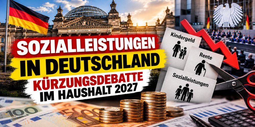 Sozialkürzungen im Bundeshaushalt 2027 umstritten