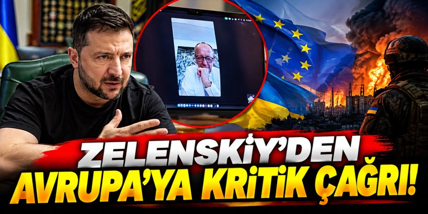 Zelenskiy'den Avrupa'ya kritik çağrı: Rusya baskı azalınca saldırıyor!