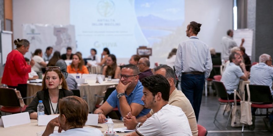 Antalya'nın su geleceği için kritik buluşma