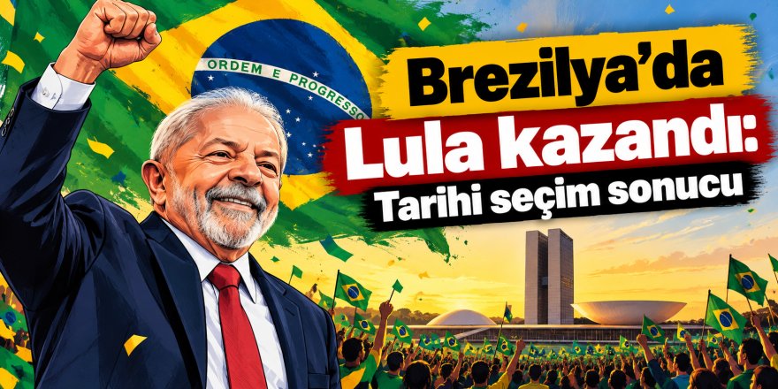 Brezilya'da Lula kazandı: Tarihi seçim sonucu
