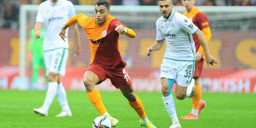 Süper Lig: Galatasaray: 1 - İh Konyaspor: 0 (ilk Yarı)