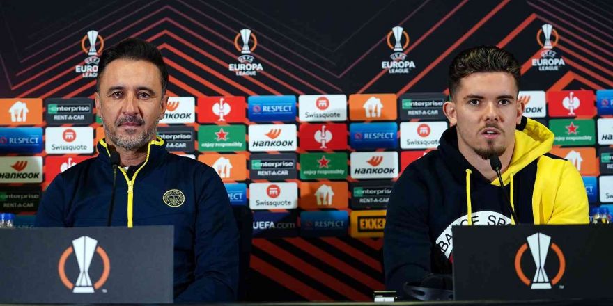 Vitor Pereira: "Antwerp maçından 3 puan almanın çok önemli olduğunu biliyoruz"