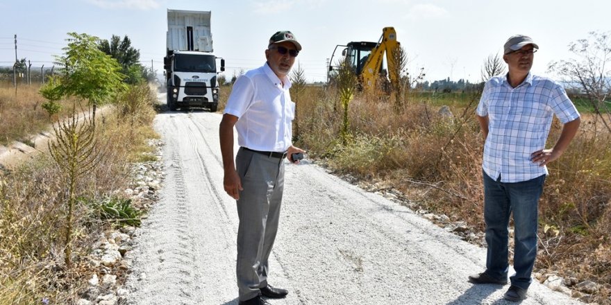 İnönü Belediyesi yol yapım çalışmalarına aralıksız devam ediyor