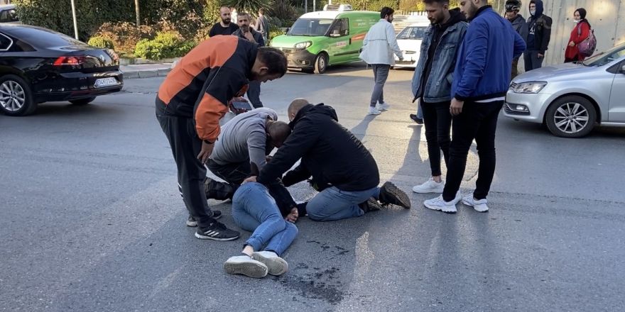 İstanbul’da yaralı kuryeye yardım seferberliği: Bir an olsun başından ayrılmadılar