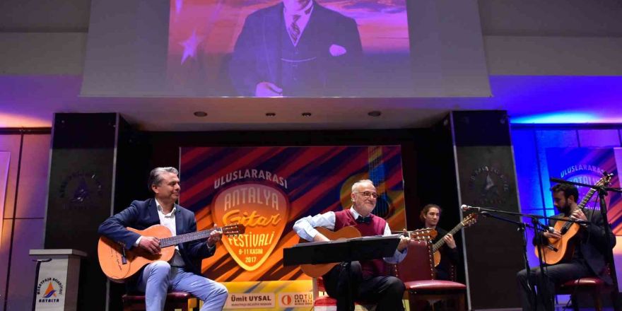 Antalya Gitar Festivali, 10’uncu kez  sanatseverlerle buluşacak