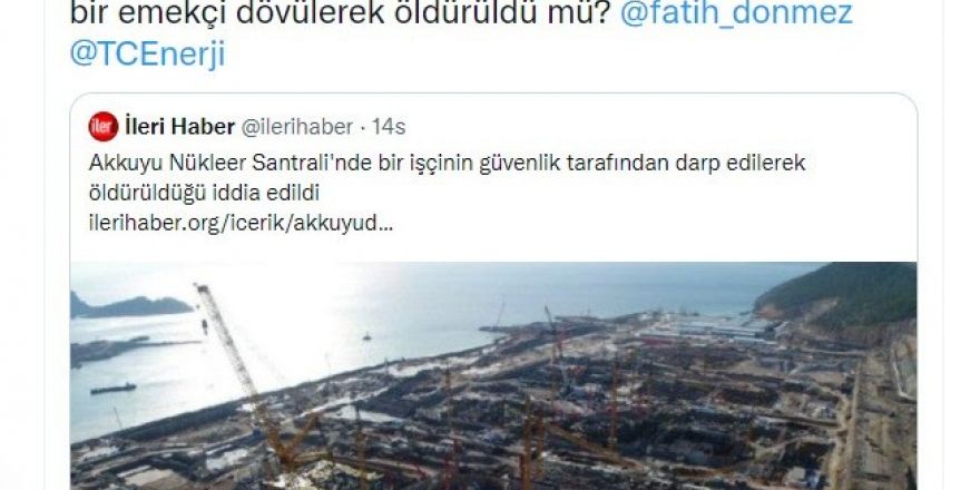 AK Parti’li Özkan: "Akkuyu NGS ile ilgili iddialar tamamen asılsız"