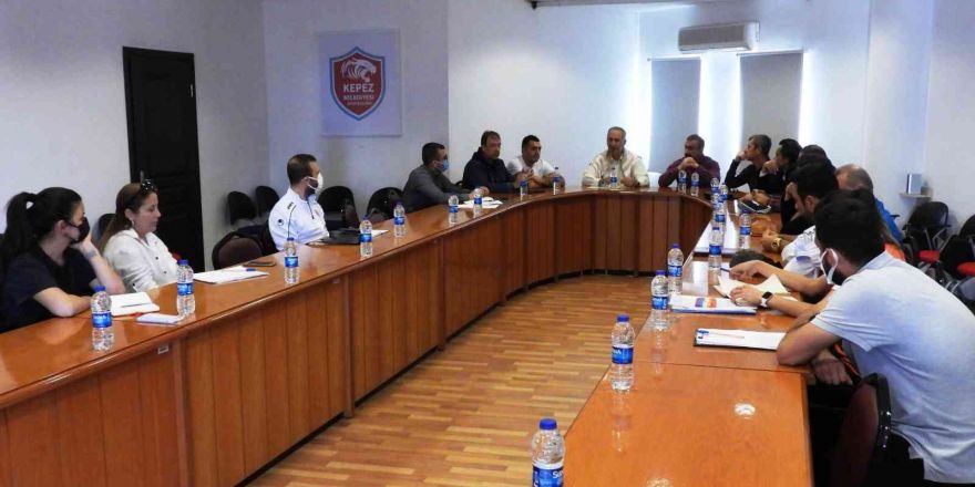 Kepez Belediyesi Spor Kulübü dayanışma için toplandı