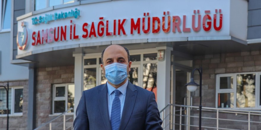 Samsun Sağlık Müdürü Oruç: “İkinci doz aşı oranımız birçok ilçemizde yüzde 60’ın altında”