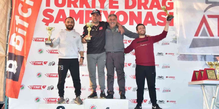 Türkiye Motodrag Şampiyonası 4’üncü ayak yarışı tamamlandı