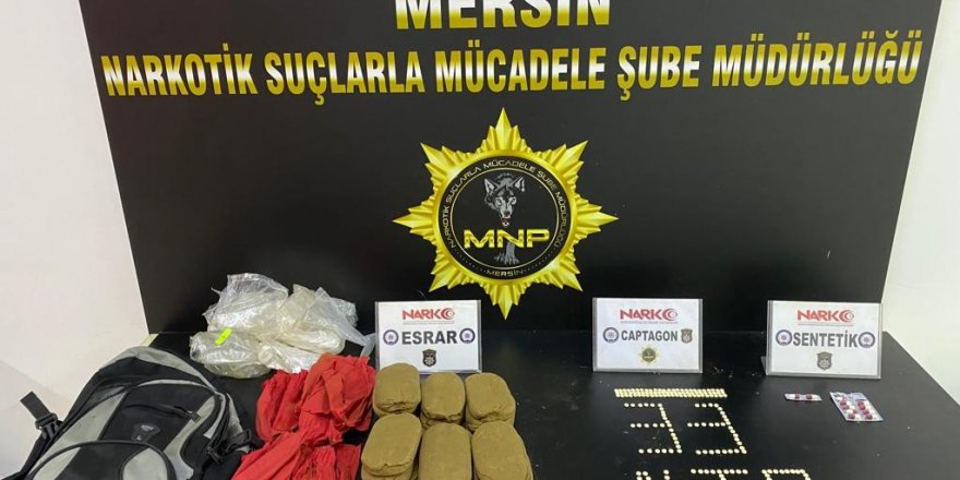 Mersin’de uyuşturucu operasyonu; 2 kişi tutuklandı