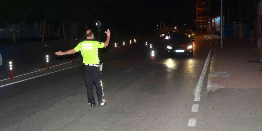 Antalya’da ‘alkollü sürücü’ denetimi