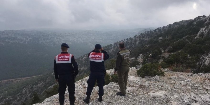 Jandarmadan kaçak avcılara drone destekli denetim