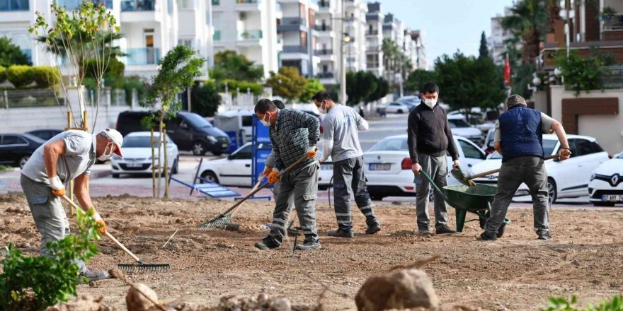 Konyaaltı’nda kişi başına düşen yeşil alan miktarı 11.4 metrekare