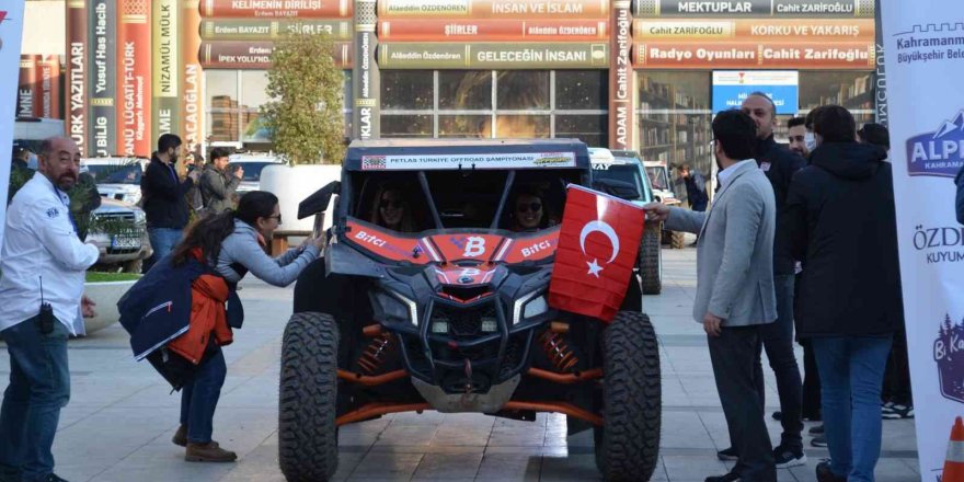 Kahramanmaraş’ta Türkiye Off-Road Şampiyonası’na temsili start verildi