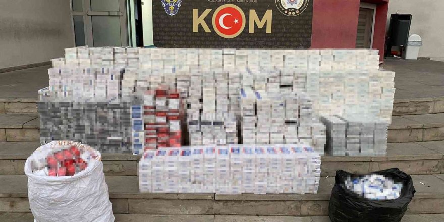 Adana’da kaçakçılık operasyonu