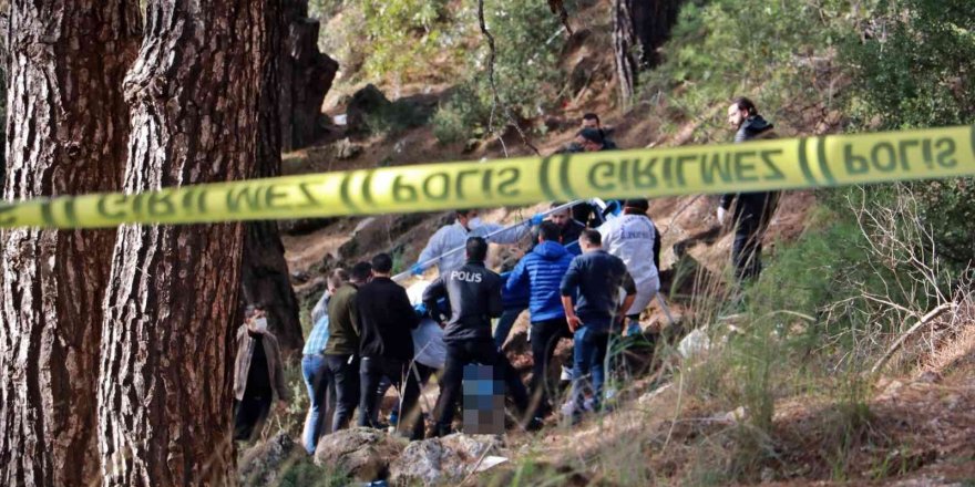 Antalya’da ormanlık alanda bulunan cesedin kimliği belirlendi