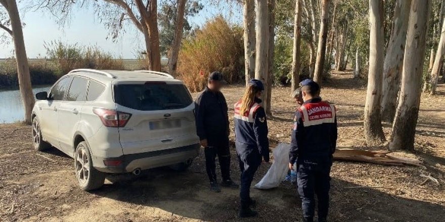 Mersin’de yasak yöntemle balık avlayanlar suçüstü yakalandı