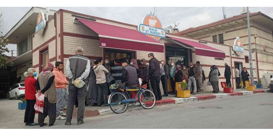 Tarsus’taki ’Et Market’te zam uygulanmayacak