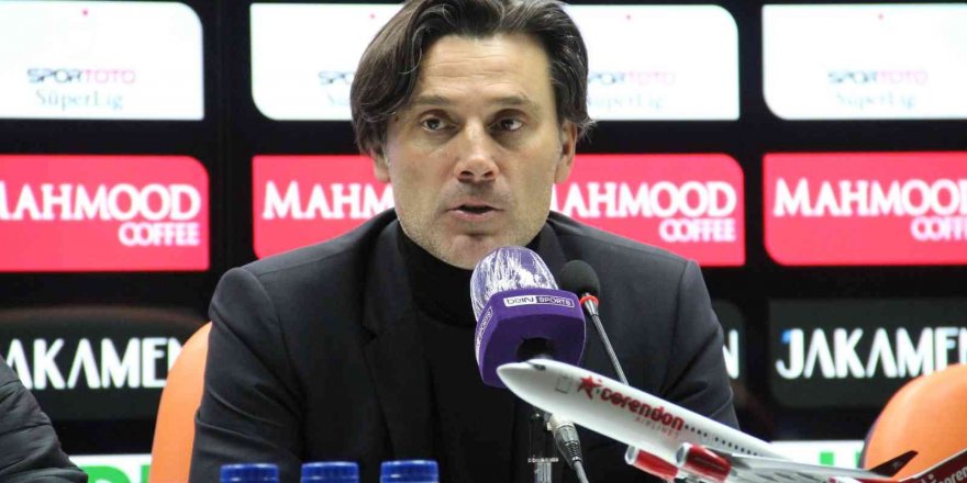 Montella: "3 puan için mutluyuz"