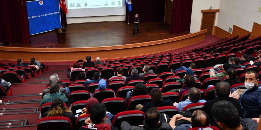 Mersin Üniversitesi personeline ‘Yangın Güvenliği Eğitimi’ verildi