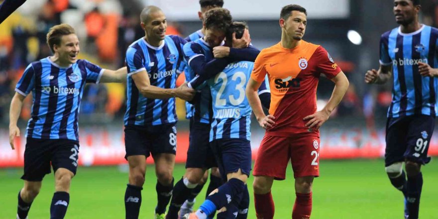 Spor Toto Süper Lig: Adana Demirspor: 2 - Galatasaray: 0 (Maç sonucu)