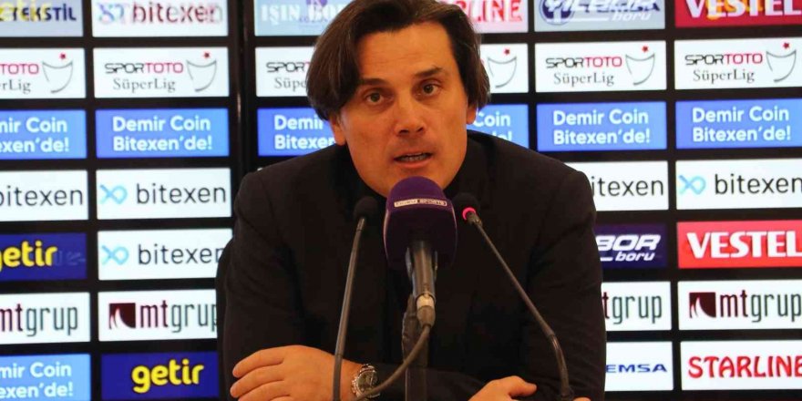 Montella: “Fatih hocanın olmayışını avantaja çevirmemiz bizim için iyi oldu”