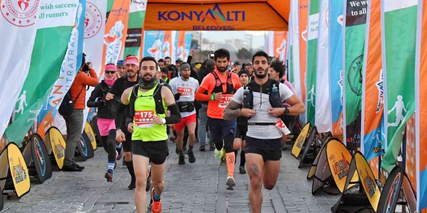 Antalya Ultra Trail Maratonu başladı