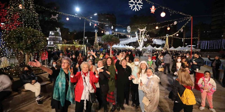 Mezitli’de yılbaşı eğlenceleri başladı