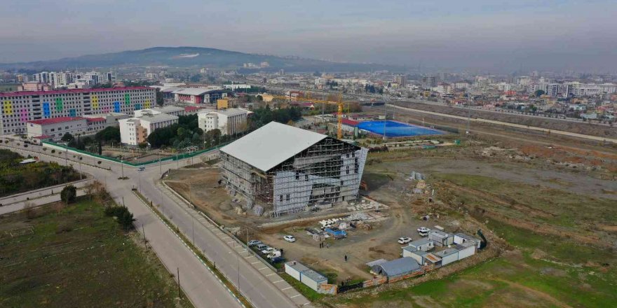 Sporcu fabrikası inşaatında sona gelindi