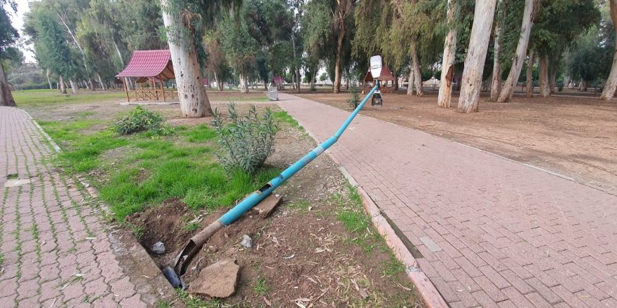 Berdan Barajı mesire alanında tahribat ve hırsızlık