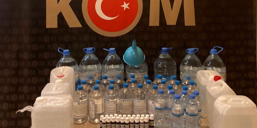 Osmaniye’de yılbaşı gecesi sahte alkol operasyonu