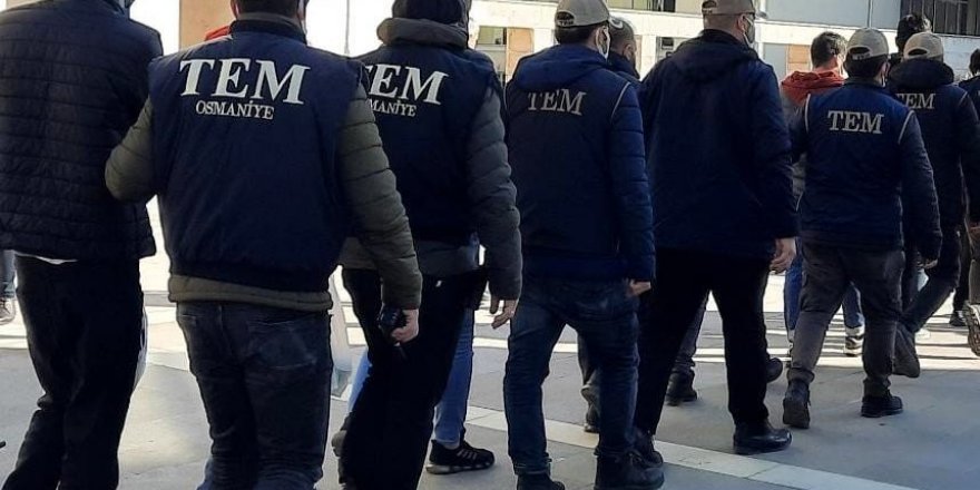 Osmaniye merkezli 5 ilde terör operasyonu: 5 kişi tutuklandı